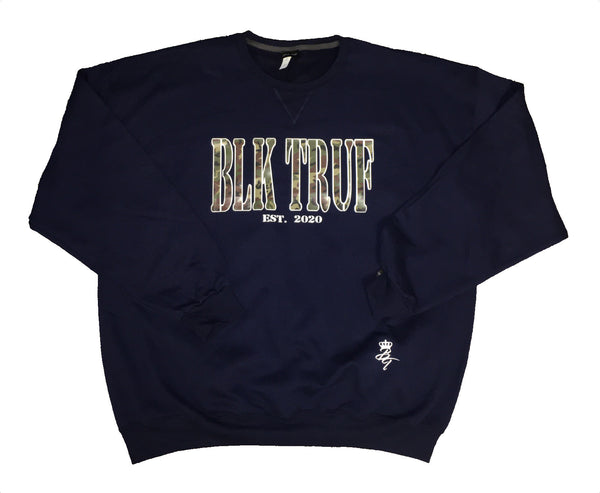 Blk Truf camo sweatshirt