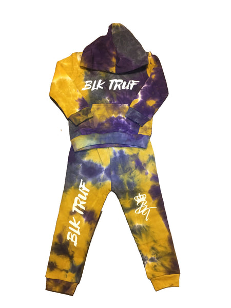 BT Tie-dye sweatsuit
